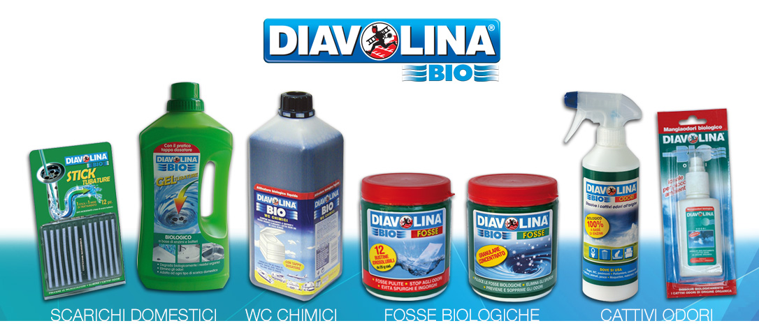 Diavolina Bio prodotti biologici con enzimi naturali